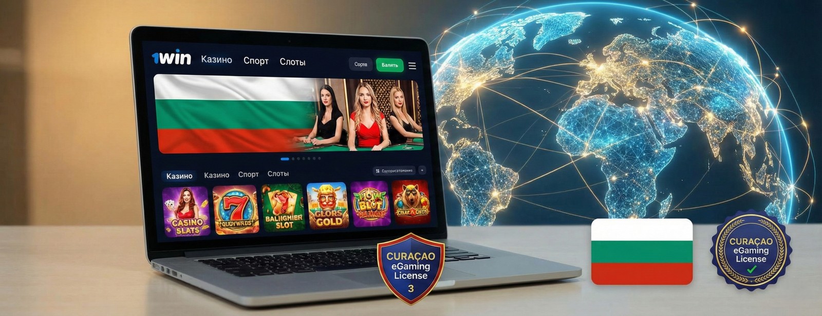 1win България - Официален сайт за онлайн казино игри, слотове и спортни залози 1win официален сайт и огледало за България: онлайн казино, слотове и спортни залози с лиценз от Кюрасао